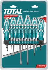 Bộ 18 tua vít THT250618 TOTAL