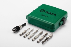 Bộ mũi khoan xoắn (ven răng) HSS bộ 7 cái SATA 50457 - 7PC. THREADING SET