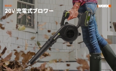 Máy thổi bụi pin 20V WORX WU230.9