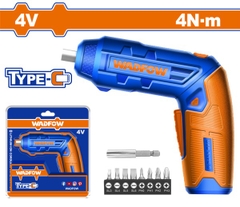 Máy siết vít dùng pin 4V- 4Nm (không kèm đầu và dây cáp sạc) WADFOW - WCV4415