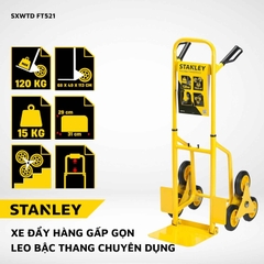 Xe đẩy hàng leo bậc thang, hiệu Stanley-USA FT521
