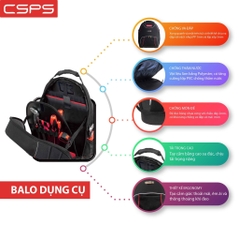 Balo dụng cụ 37cm CSPS VNBP037101