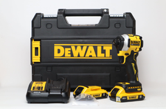Dewalt DCF850D2 Máy vặn vít dùng pin 20V (Thân máy + 2 Pin DCB183 2Ah + Sạc DCB1102 + Túi vải)