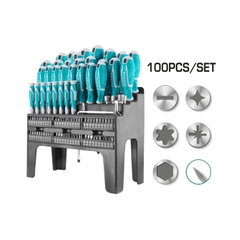 Bộ 100 tua vít THT2506100 TOTAL