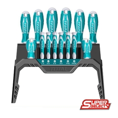 Bộ 14 tua vít chuẩn THT250614 TOTAL