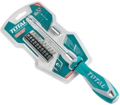 Bộ 12 tua vít thay đổi trục linh hoạt THT250FL1206 TOTAL