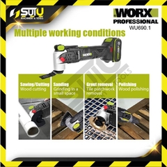 Máy cắt rung pin 20V WORX WU690.9