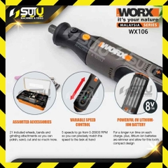Máy chạm khắc pin WORX WX106
