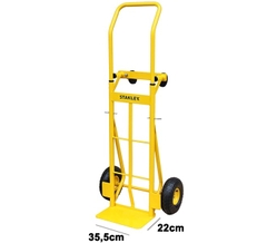 Xe đẩy hàng bằng tay đa năng 2 và 4 bánh, hiệu Stanley-USA MT519