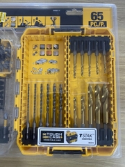 Bộ mũi bắn vít, mũi khoan đa năng Dewalt DWACS65