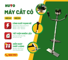 Máy Cắt Cỏ Chạy Xăng HUTO HCB2S (Xăng 2 thì - 41.5cc) Sản phẩm của Hữu Toàn