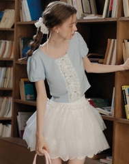 Áo phông tay bồng Hàn Quốc 051703