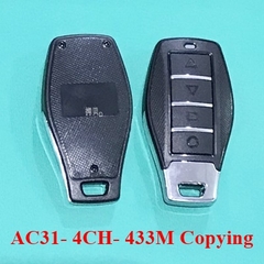 Remote 4 lệnh 433mhz AC31- Copy tay