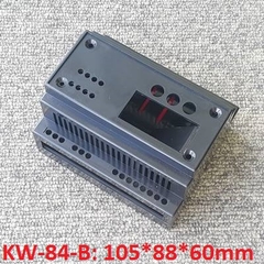 Hộp Nhựa Din Rail KW-84-Black color