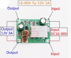 Mạch Hạ Áp DC-DC In 9-90V Out 5V 3A