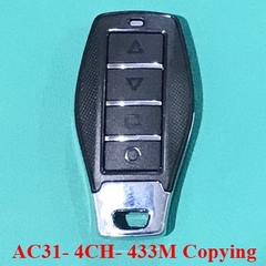 Remote 4 lệnh 433mhz AC31- Copy tay