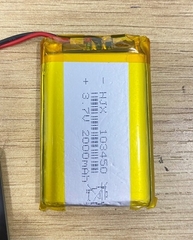 Pin Lipo 3V7 2000mAh- 2 Dây