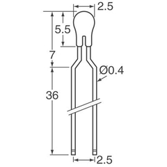 Cáp NTC Thermistor 10k 1 Met
