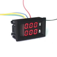 Đồng Hồ Kỹ Thuật Số Đo Điện Áp Và Dòng Điện 100V- 10A