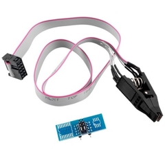 8 Pin SOIC Chip Clip With Cable DIP 8 Adapter