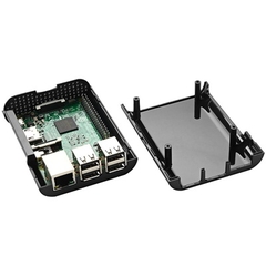Enokay Black Case for Raspberry Pi 3
