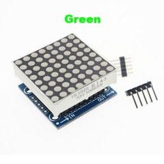 Mạch LED Ma Trận MAX7219 8*8 Xanh Lá