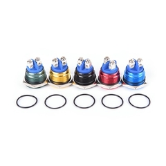 Nút Nhấn Nhả Inox 16mm Màu Đỏ