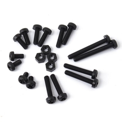 Ốc Vít Nhựa Đen M3 8mm