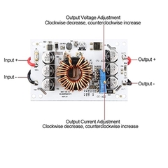 Mạch Tăng Áp 10-60V - 12-60V-10A  600W