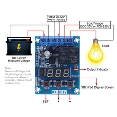 Mạch Điều Khiển Sạc/ Xả đa chức năng WX-001V