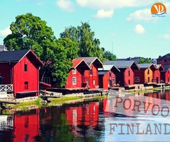 Thị trấn cổ tích Porvoo –Phần Lan