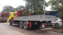 Cẩu tự hành 7 Tấn ATOM lắp DONGFENG Hoàng Huy Cẩu tự hành 7 Tấn ATOM lắp DONGFENG Hoàng Huy