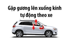 TỰ ĐỘNG GẬP GƯƠNG LÊN XUỐNG KÍNH XE TOYOTA FORTUNER 2010 - 2015