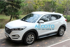 BẬC LÊN XUỐNG XE HYUNDAI TUCSON 2016-2017-2018-2019-2020-2021 MẪU CHẤM BI