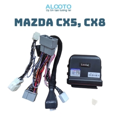 MODUL TỰ ĐỘNG GẬP GƯƠNG LÊN XUỐNG KÍNH XE MAZDA CX8 2019 2020 2021