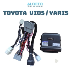 MODUL TỰ ĐỘNG GẬP GƯƠNG LÊN XUỐNG KÍNH XE HONDA TOYOTA VIOS / YARIS 2014 - 2022