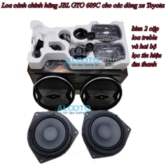 LOA CÁNH JBL GTO 609c THEO XE TOYOTA VIOS, YARIS, ALTIS, INNOVA, FORTUNER,HILUX ..