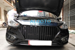 MẶT CALANG THEO XE HYUNDAI ACCNET 2018-2019-2020 MẪU ĐEN BÓNG\