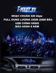 USB 32G PHÁT NHẠC CHẤT LƯỢNG CAO 2400 BÀI NHẠC MP3 (320kbps) + 200 VIDEO DIVX CHUYÊN DỤNG CHO Ô TÔ
