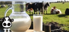 Uống sữa bò tươi nguyên chất đảm bảo sức khỏe