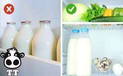 Cách bảo quản sữa tươi thanh trùng