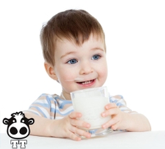 Sữa tươi, giúp trẻ phát triển chiều cao tốt