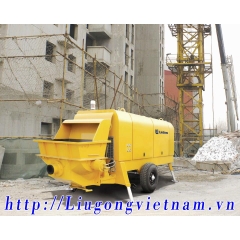Bơm bê tông tĩnh Liugong 80 m3/h HBT80