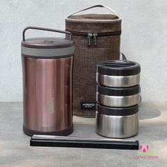 Bo hop com giu nhiet Kaiyo 1.7L inox304