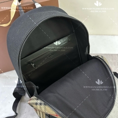 BURBERRY MESH BACKPACK WITH CHECK PATTERN - LIKE AUTH 99%