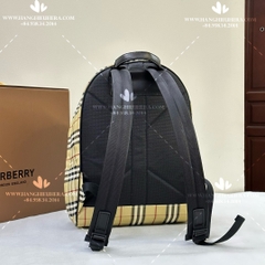 BURBERRY CHECK BACKPACK - LIKE AUTH 99%