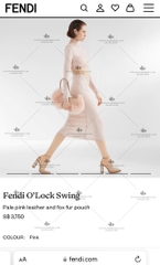 FENDI O'LOCK SWING - LIKE AUTH 99%