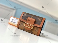 LV DAUPHINE COMPACT WALLET M68725 - LIKE AUTH 99%