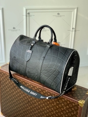 LV KEEPALL BANDOULIERE 50 OTHER LEATHERS M21382 - LIKE AUTH 99%