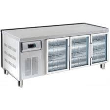 Bàn mát 3 cửa kính Berjaya B3D/C7/7-S (Refrigerated Barline)